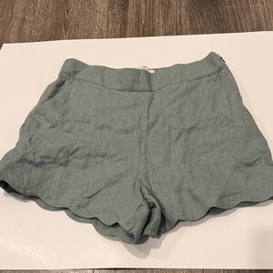 NWT Abercrombie and Fitch Linen Shorts